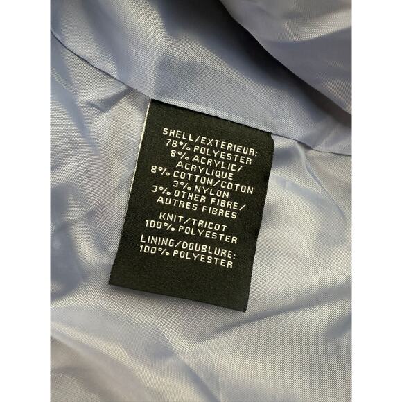 7 for All Mankind Women's Large Longline Brushed Plaid Shacket Coat - Picture 4 of 9